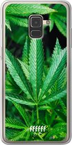 Samsung Galaxy A8 (2018) Hoesje Transparant TPU Case - Mary Jane #ffffff