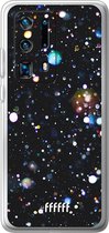 Huawei P40 Pro+ Hoesje Transparant TPU Case - Galactic Bokeh #ffffff