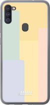 Samsung Galaxy A11 Hoesje Transparant TPU Case - Springtime Palette #ffffff