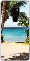 Huawei Mate 20 Hoesje Transparant TPU Case - Coconut View #ffffff