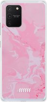 Samsung Galaxy S10 Lite Hoesje Transparant TPU Case - Pink Sync #ffffff