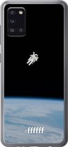 Samsung Galaxy A31 Hoesje Transparant TPU Case - Spacewalk #ffffff