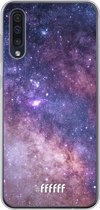 Samsung Galaxy A50 Hoesje Transparant TPU Case - Galaxy Stars #ffffff