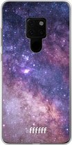 Huawei Mate 20 Hoesje Transparant TPU Case - Galaxy Stars #ffffff