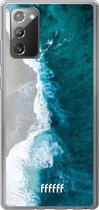 Samsung Galaxy Note 20 Hoesje Transparant TPU Case - Beach all Day #ffffff