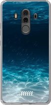 Huawei Mate 10 Pro Hoesje Transparant TPU Case - Lets go Diving #ffffff