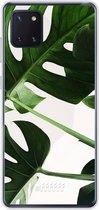 Samsung Galaxy Note 10 Lite Hoesje Transparant TPU Case - Tropical Plants #ffffff