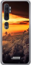 Xiaomi Mi Note 10 Hoesje Transparant TPU Case - Sea of Clouds #ffffff