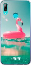 Honor 10 Lite Hoesje Transparant TPU Case - Flamingo Floaty #ffffff