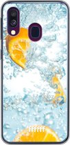 Samsung Galaxy A50 Hoesje Transparant TPU Case - Lemon Fresh #ffffff
