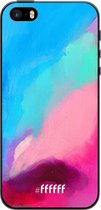 iPhone 5 Hoesje TPU Case - Abstract Hues #ffffff