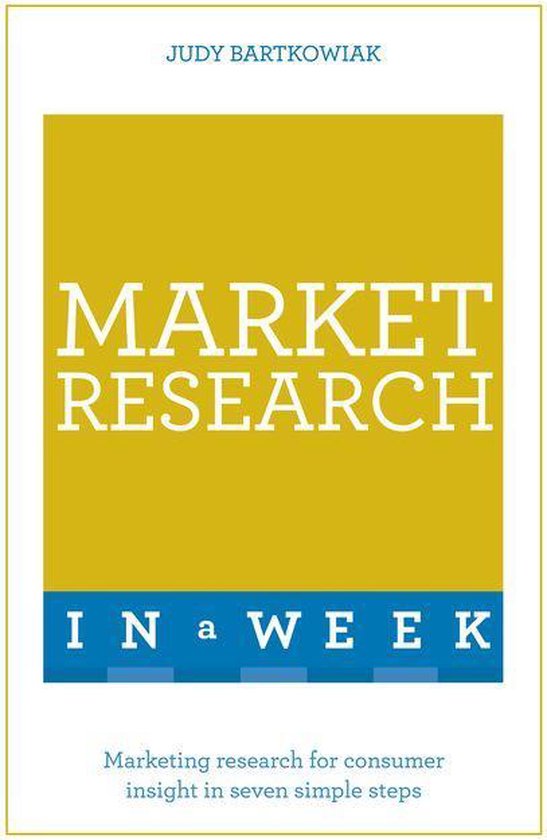 Market Research In A Week - cover