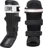 Leone Scheenbeschermers Shock Zwart/Wit Large