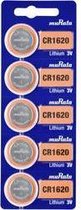 CR1620 Knoopcel Lithium 3 V 80 mAh Murata CR1620-BEABAE 5 stuk(s)