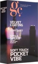 Soft Touch Pocket Vibe - Black - Bullets & Mini Vibrators