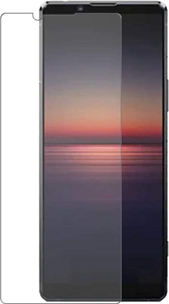 Screenprotector Glas - Tempered Glass Screen Protector Geschikt voor: Sony Xperia 1 II - - 2x