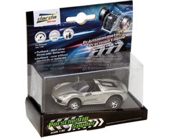 Darda Speelgoedauto Porsche 918 Spyder Pull-back 1:60 Zilver