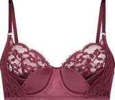 Hunkemöller Dames Lingerie Voorgevormde beugel bh Poppy  - Rood - maat C70