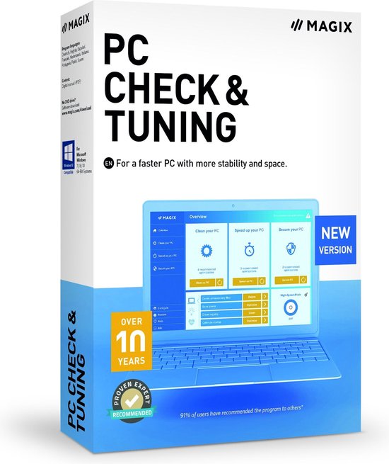 MAGIX PC Check & Tuning 2021 - Windows Download