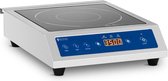 Royal Catering Inductiekookplaat - 20 cm - 60 tot 240 ° C - timer