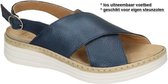 Stiledivita -Dames -  blauw donker - sandalen - maat 39
