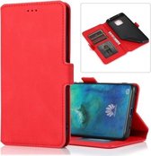 Voor Huawei Mate 20 Pro Retro Magnetische Sluiting Horizontale Flip Leren Case met Houder & Kaartsleuven & Fotolijst & Portemonnee (Rood)