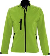 SOLS Dames/dames Roxy Soft Shell Jacket (ademend, winddicht en waterbestendig) (Absint-groen)