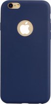 Voor iPhone 6s Plus / 6 Plus Candy Color TPU Case (blauw)