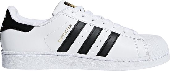 wacht afwijzing Absoluut adidas Superstar Sneakers - Unisex - Wit - Maat 37 1/3 | bol.com