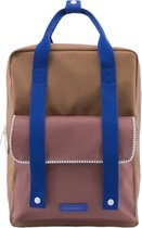 Sticky Lemon Deluxe Backpack Large sugar brown / hotel brick / ink blue