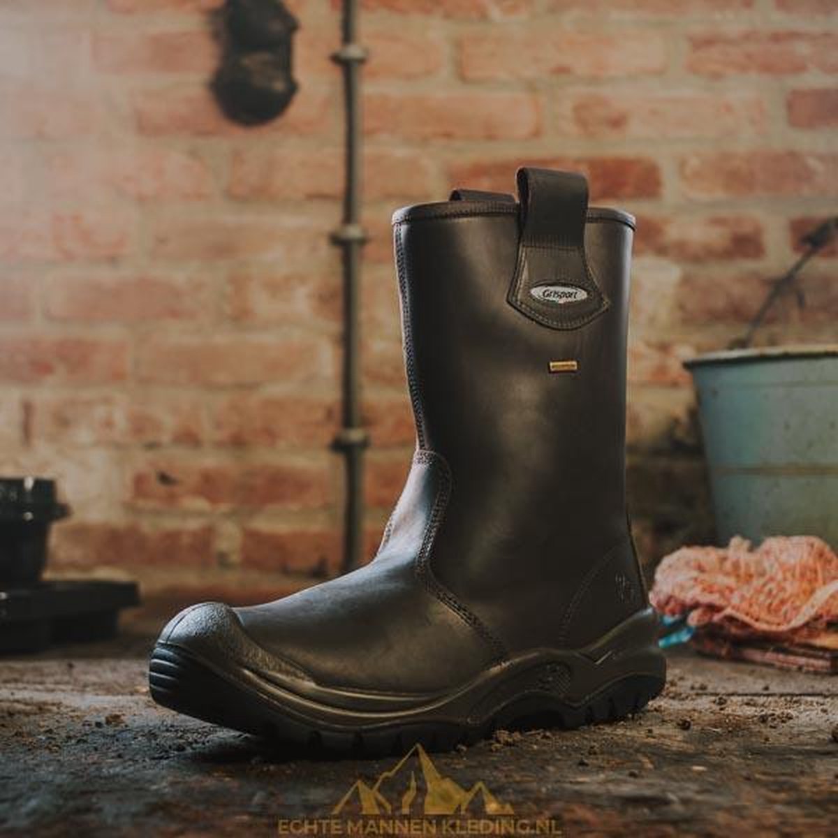 Grisport 70249 Werklaars S3 - Mannen - Bruin - 47 | bol.com