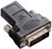 V7 V7E2DVIDMHDMIF-ADPTR DVI-D HDMI Zwart kabeladapter/verloopstukje