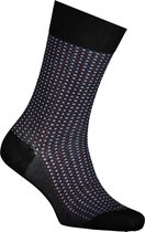 FALKE Uptown Tie Heren Sokken - Zwart - Maat 45-46