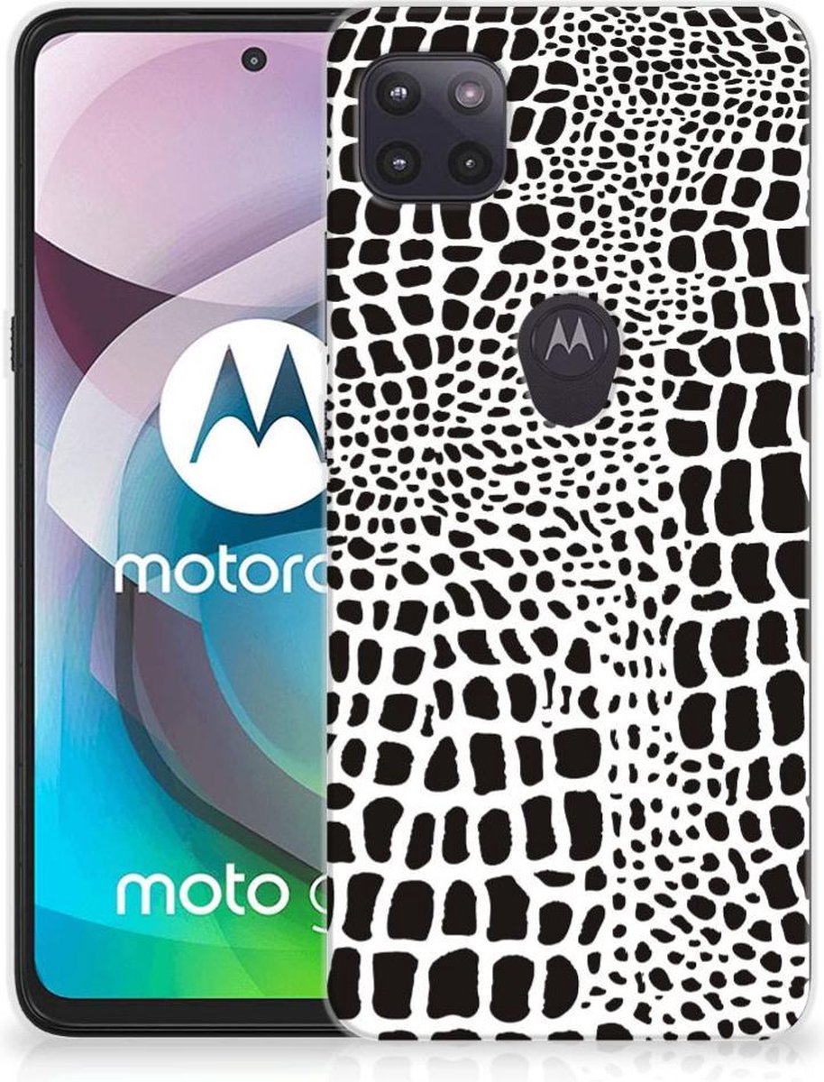 Motorola Moto G 5G TPU Hoesje Slangenprint