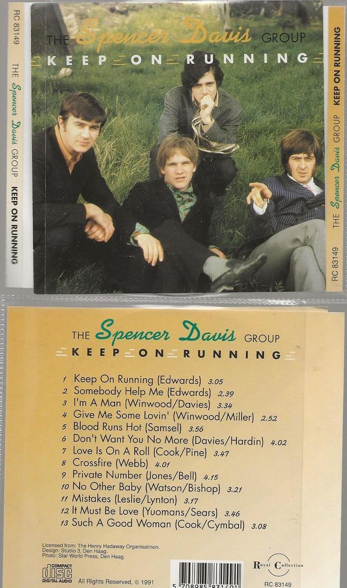 keep On Running - Spencer Davis Group