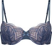 Hunkemöller Dames Lingerie Voorgevormde beugel bh Bambini  - Blauw - maat F80