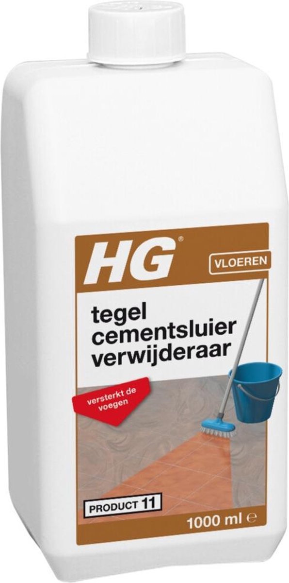 HG tegel cementsluierverwijderaar – 1L – versterkt de voegen