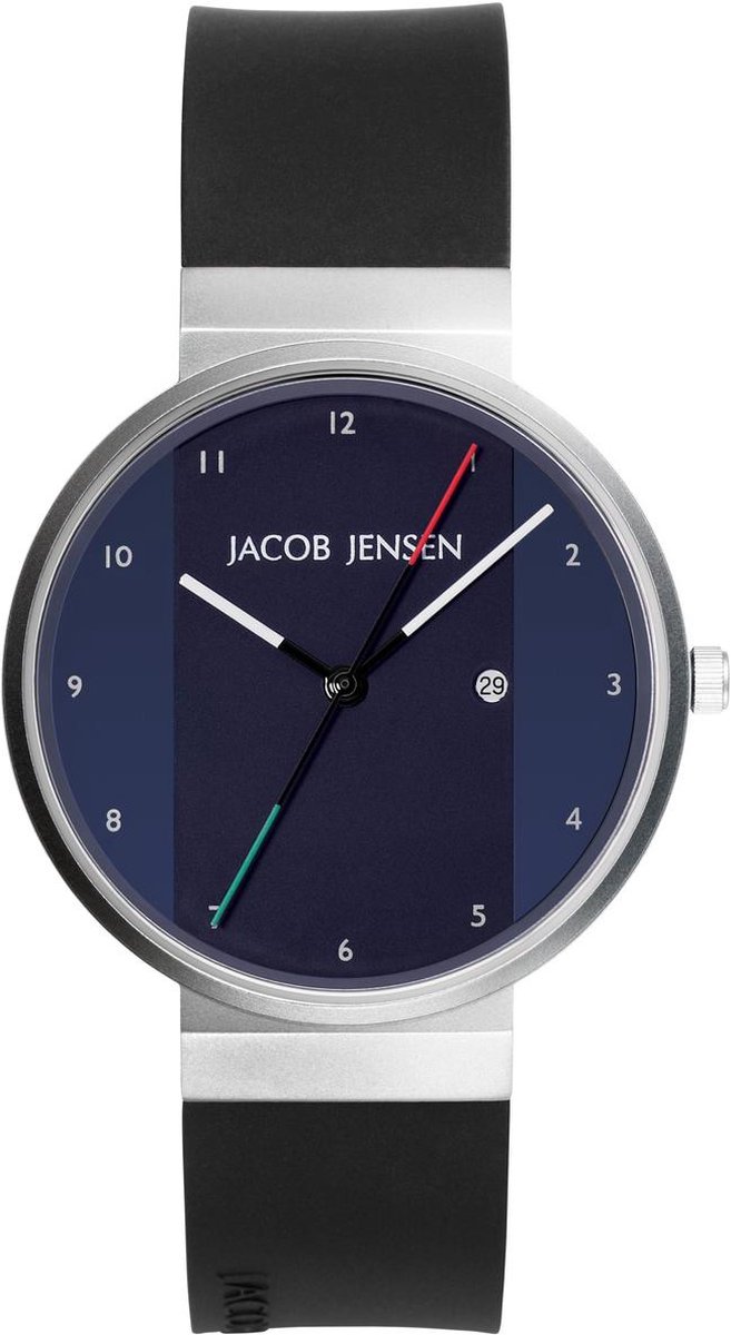 Jacob Jensen - Heren Horloge Analoog 714 Ø 35 mm 714 - Silver