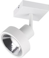 LED Plafondspot - Trinon Leonida - GU10 Fitting - 1-lichts - Vierkant - Mat Wit - Aluminium