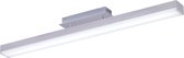 LED Plafondlamp WiZ - Smart LED - Plafondverlichting - Trinon Lavar - 20W - Aanpasbare Kleur - RGBW - Rechthoek - Mat Nikkel - Aluminium