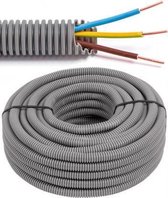 Flexibele voorbedrade buis met VOB installatiedraad - 3G2,5mm² Ø 16mm, 25 meter - FLEX MN253G25