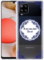 Hoesje Geschikt voor Samsung Galaxy A42 Die-eet
