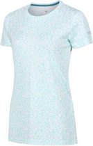 Regatta T-shirt Fingal Dames Polyester Aqua Maat 48