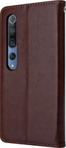 ShieldCase Wallet case Xiaomi Mi 10 Pro - bruin