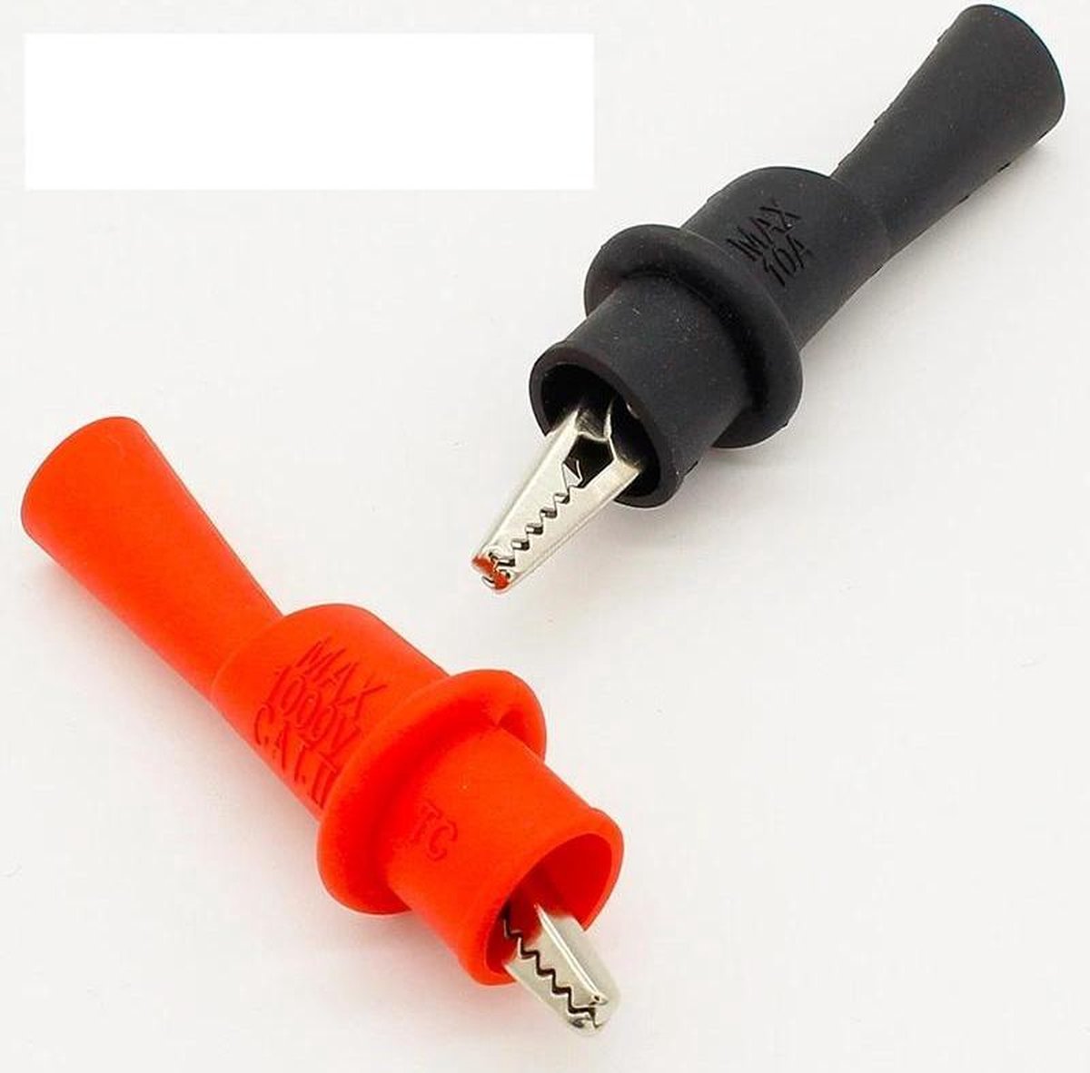 Alligator krokodil test clip klem voor multi meter tester sonde [As Seen on Image]