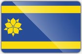 Vlag gemeente Hattem - 70 x 100 cm - Polyester