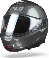 Nolan N100-5 Classic Lava Grey N-Com 004 Integraalhelm - Motorhelm - Maat M