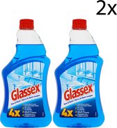 Glassex Glas & Multi Spray - 750ml Navulling x2