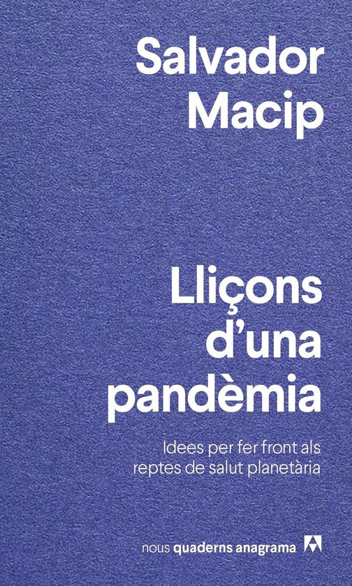 Lliçons d'una pandèmia - cover