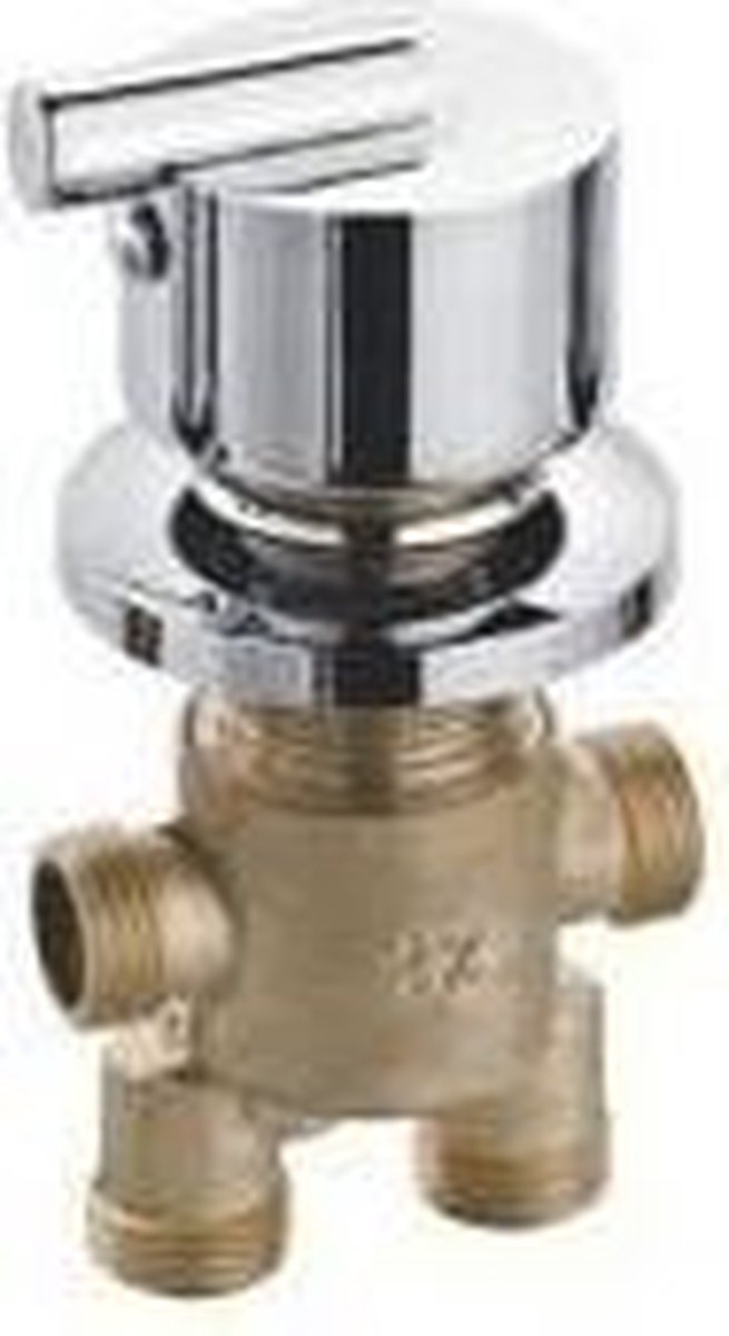 1 set warm en koud water koperen massage badkraan badkamer